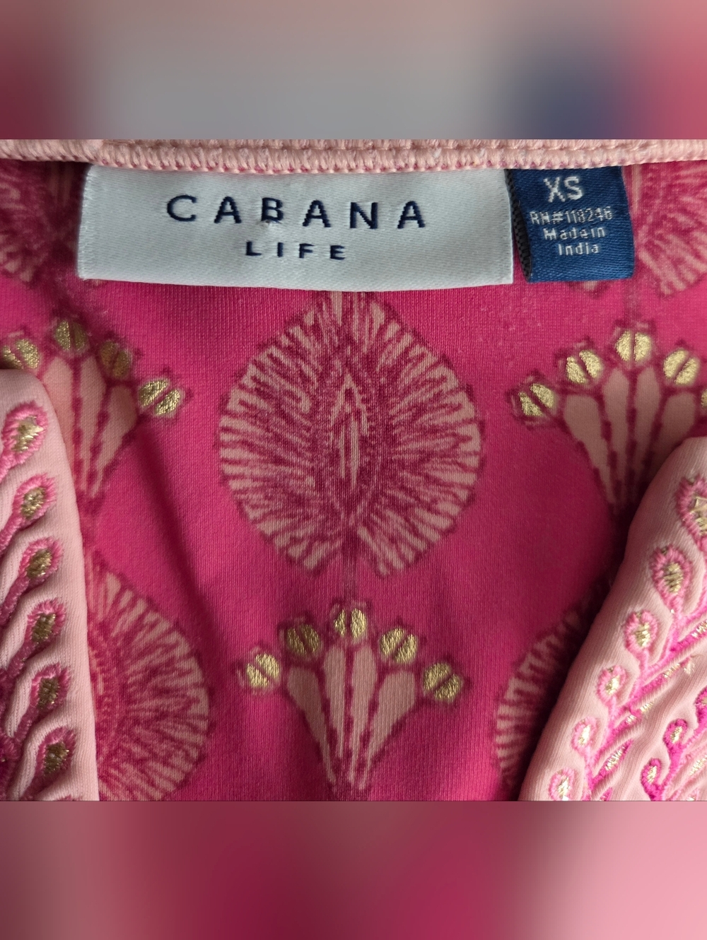Cabana Life Sleevless Tunic Dress Size XS Like New - Picture 13 of 16